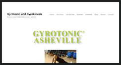 Desktop Screenshot of gyrotonicasheville.com