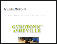 Tablet Screenshot of gyrotonicasheville.com